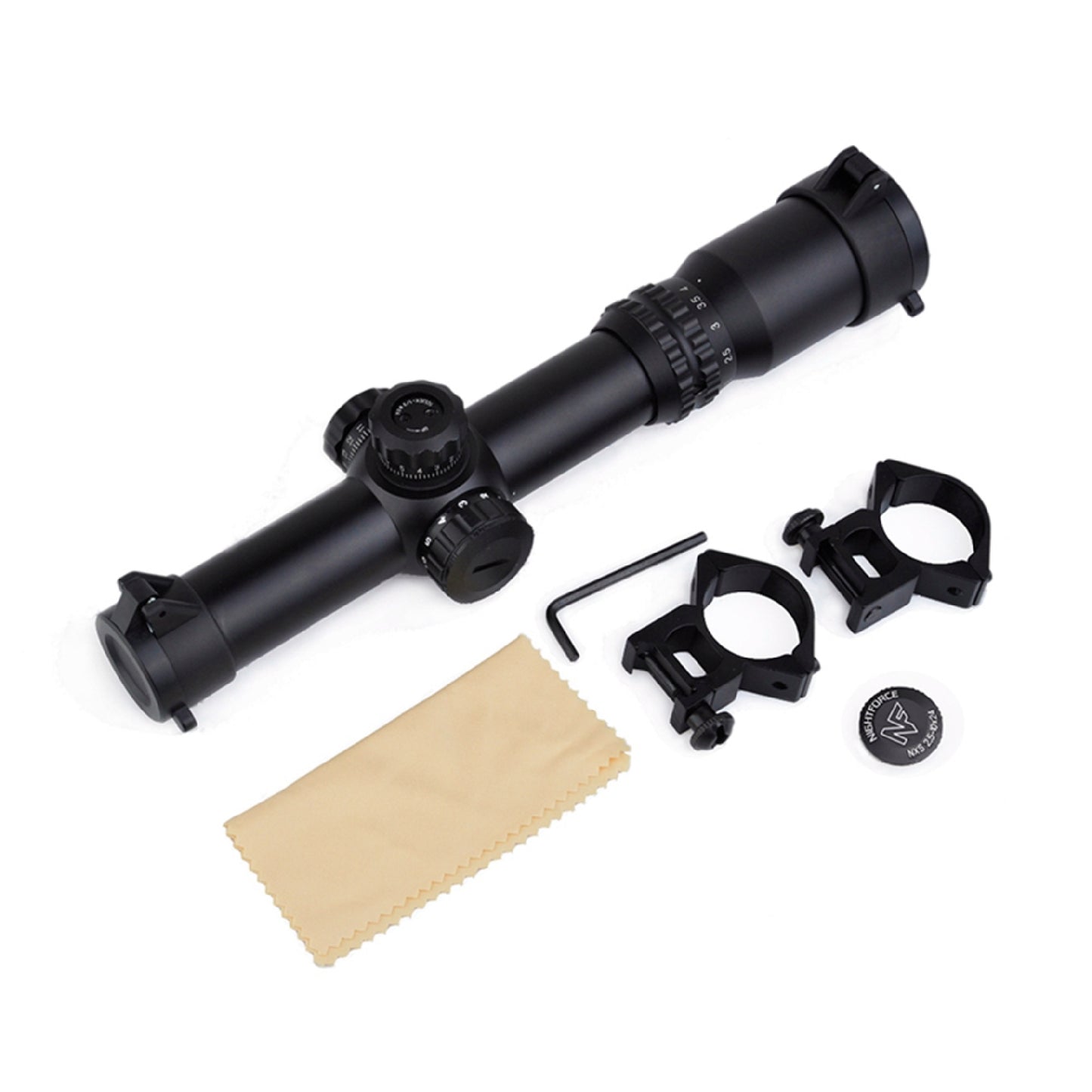 AIM-O - 1-4x24SE Tactical Scope R/G Retículo
