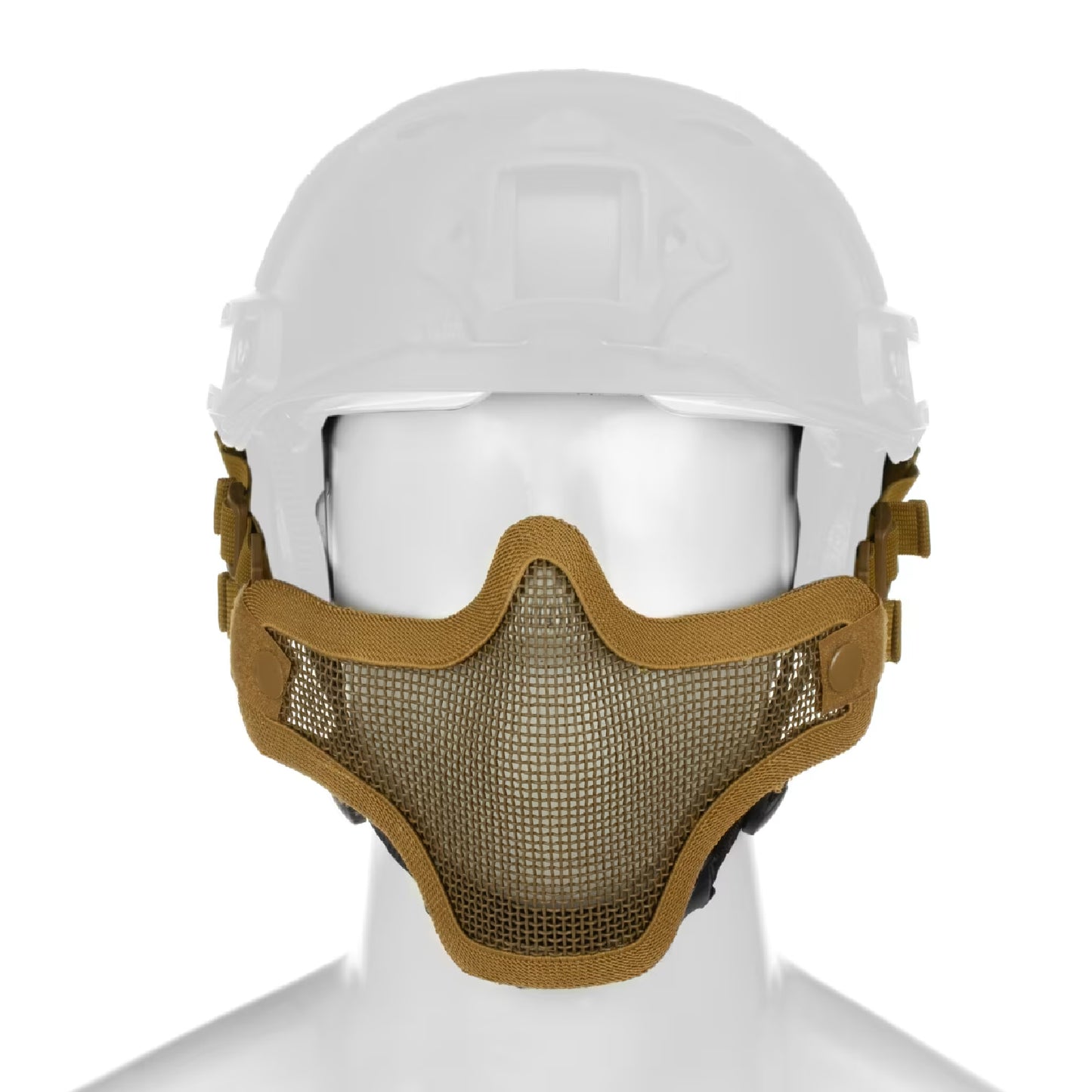 Invader Gear - Máscara de Aço Meio Facial - Versão Rápida