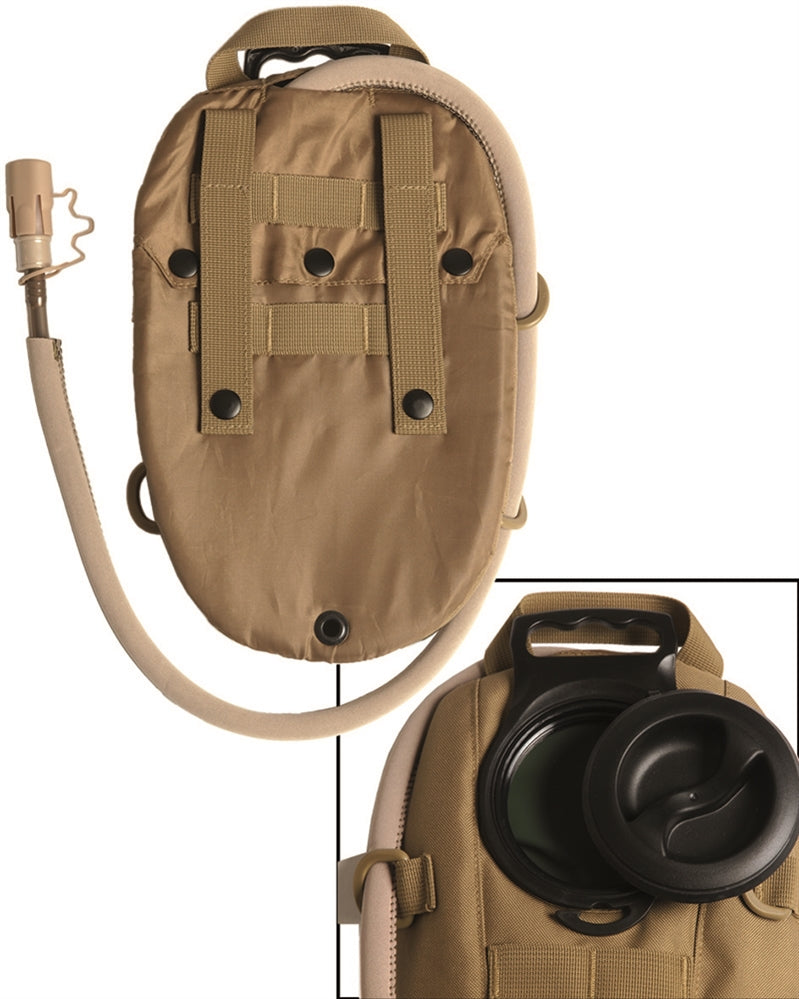 MIL-TEC - Mochila de hidratação oval (1ltr)