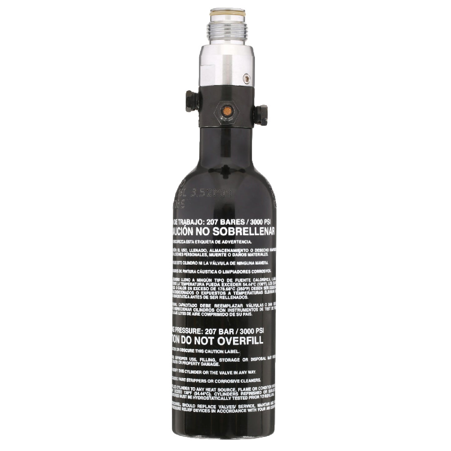 SOGER - Tanque e regulador de 3000psi (10ci)