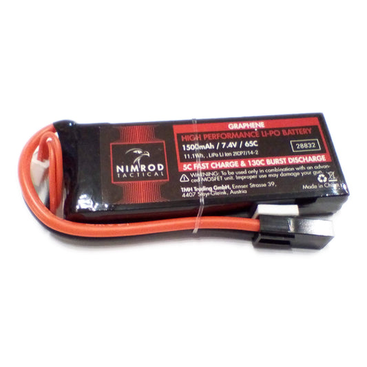 Nimrod - Lipo 11.1V 1500mAh 65C Grafeno Tipo Mini