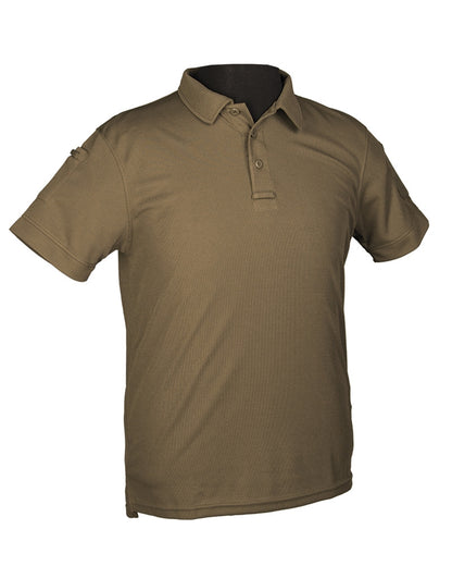 MIL-TEC - Tactical QuickDry Poloshirt - Short Sleeve