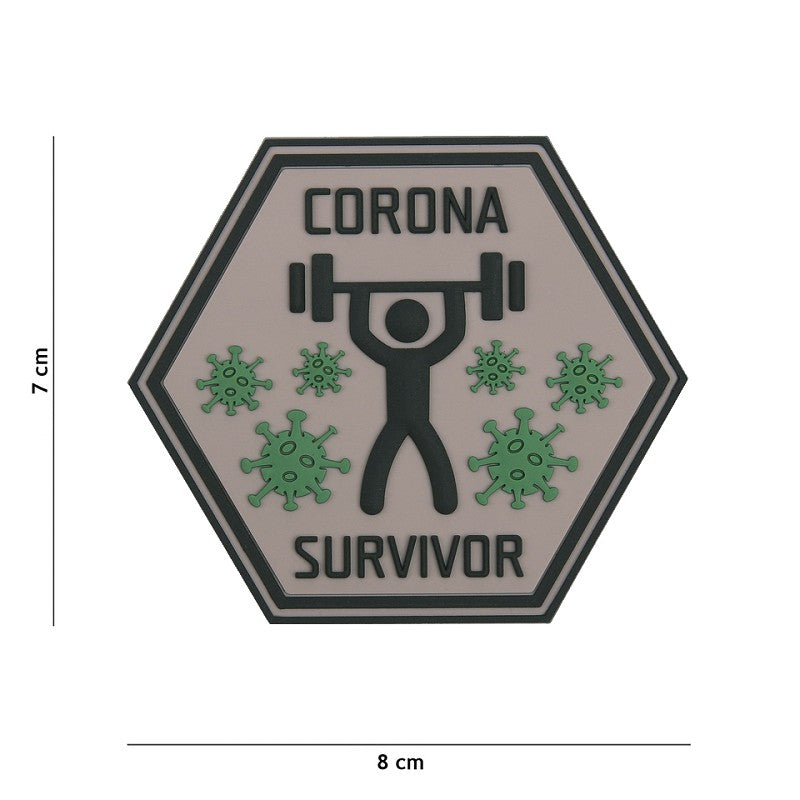 Corona Survivor Patch