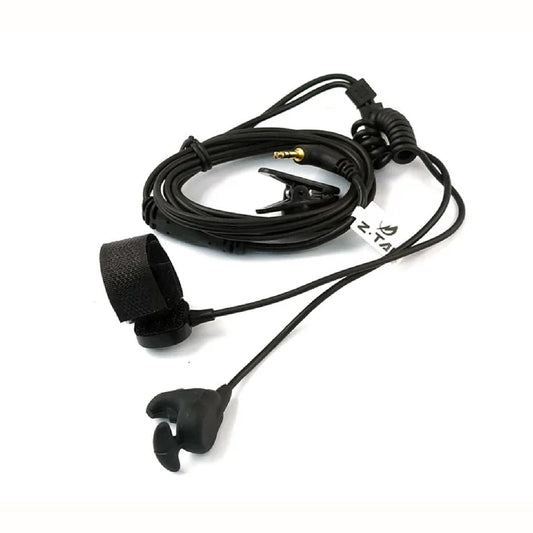 Z-Tactical - Fone de ouvido de condução óssea Kenwood Connector - Preto